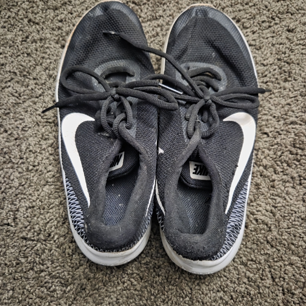Nike Black and White Athletic Shoes